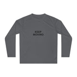 Unisex Performance Long Sleeve Shirt - "Keep Moving" Activewear