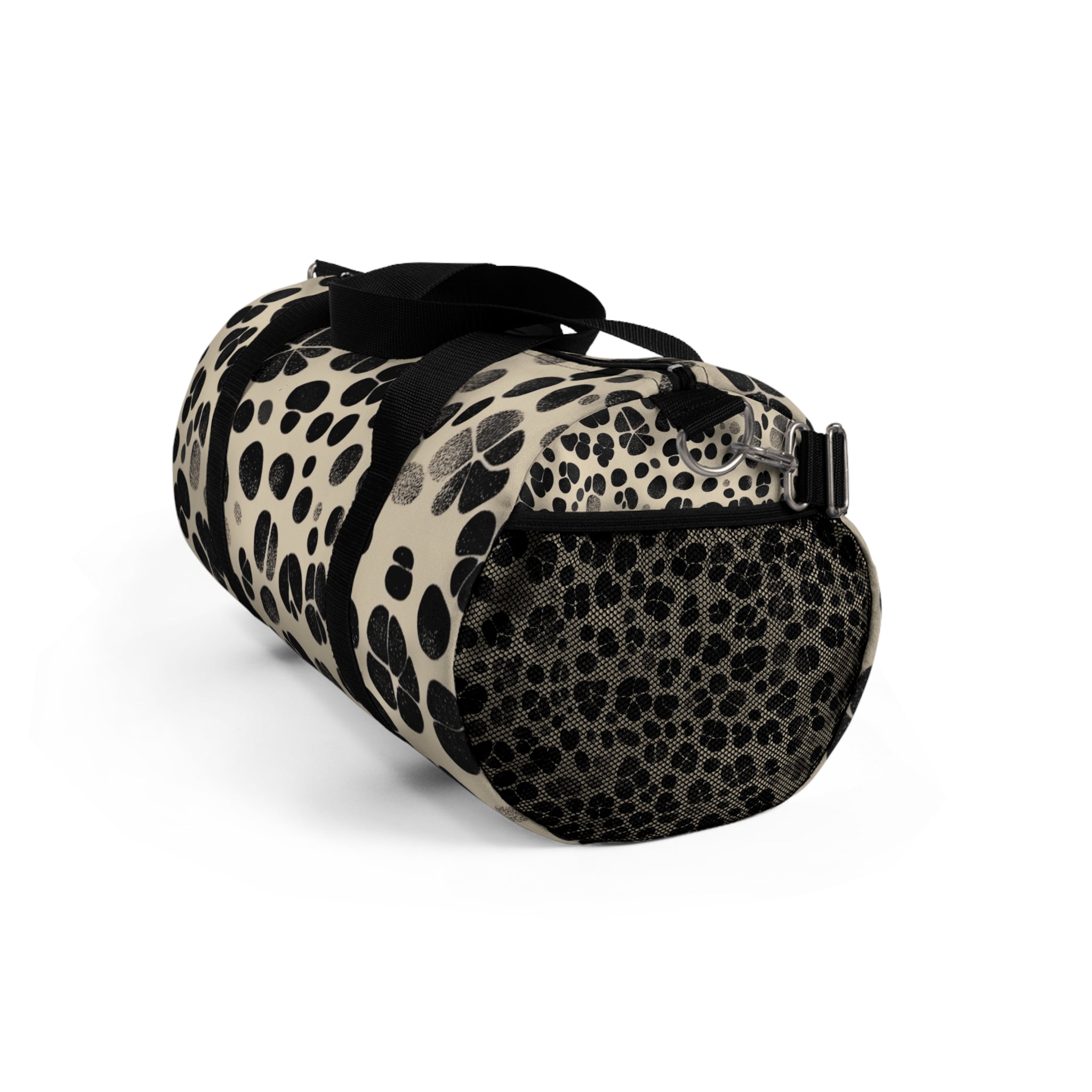 Stylish Paw Print Duffel Bag