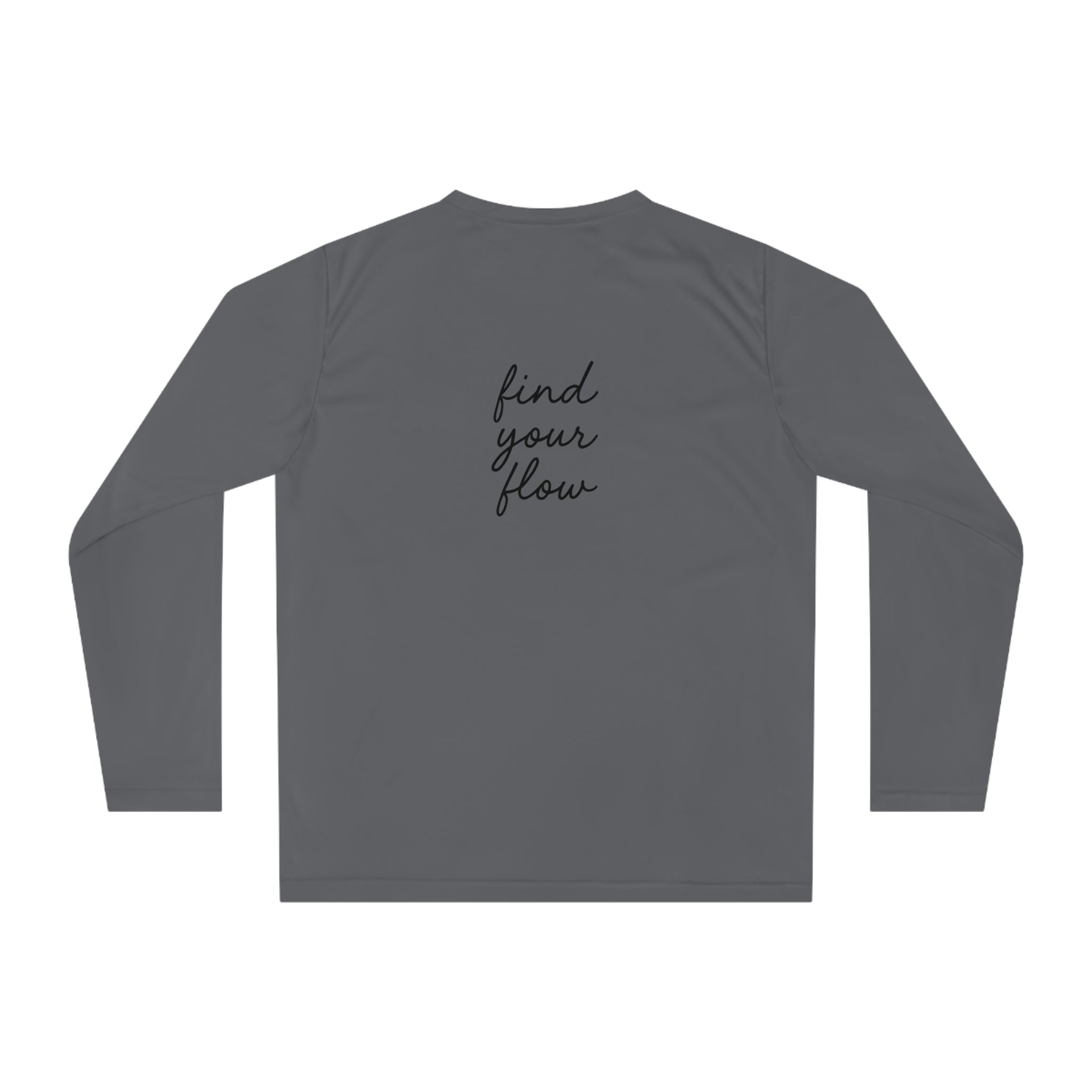 Find Your Flow Unisex Performance Long Sleeve Shirt