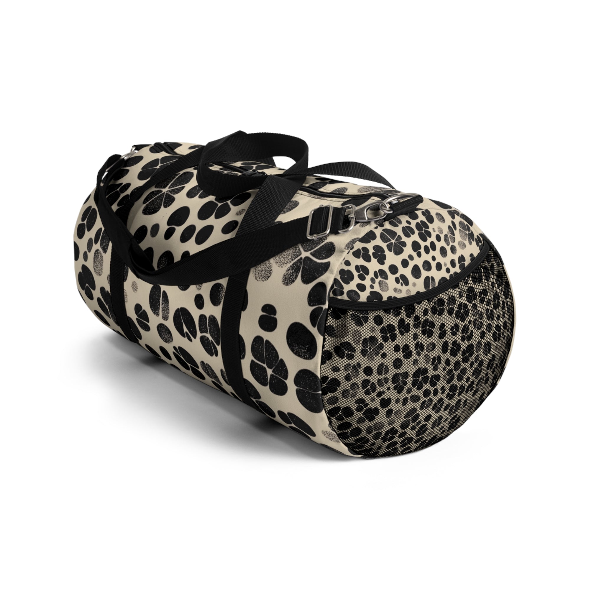Stylish Paw Print Duffel Bag