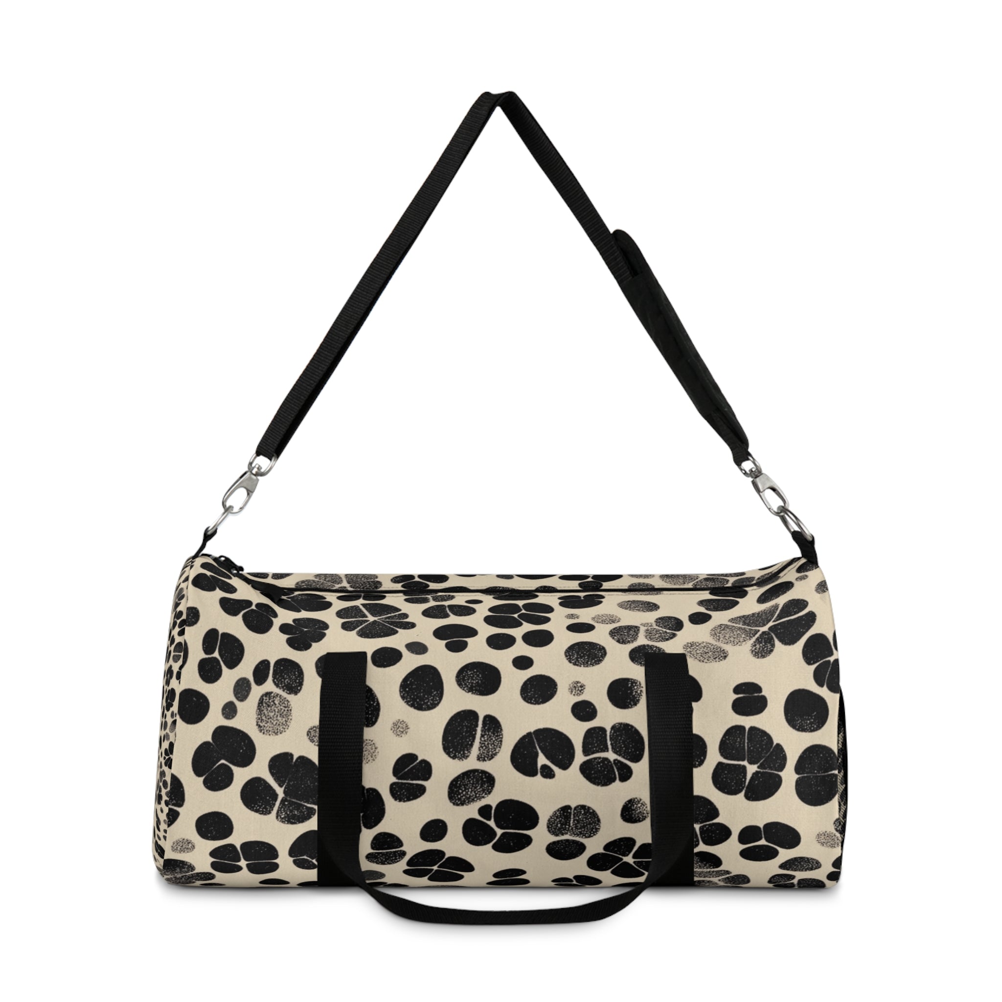 Stylish Paw Print Duffel Bag