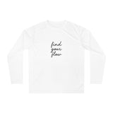 Find Your Flow Unisex Performance Long Sleeve Shirt