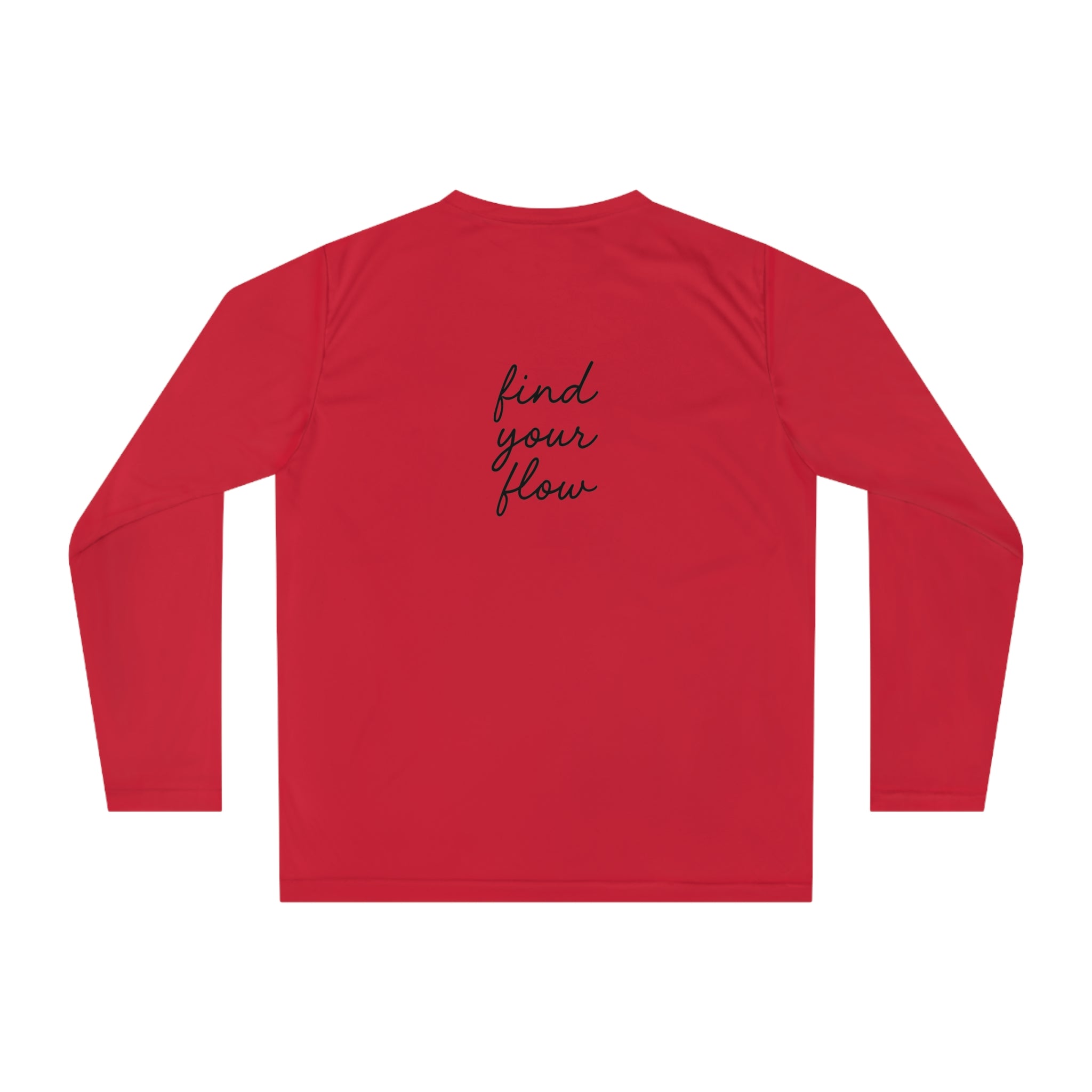 Find Your Flow Unisex Performance Long Sleeve Shirt
