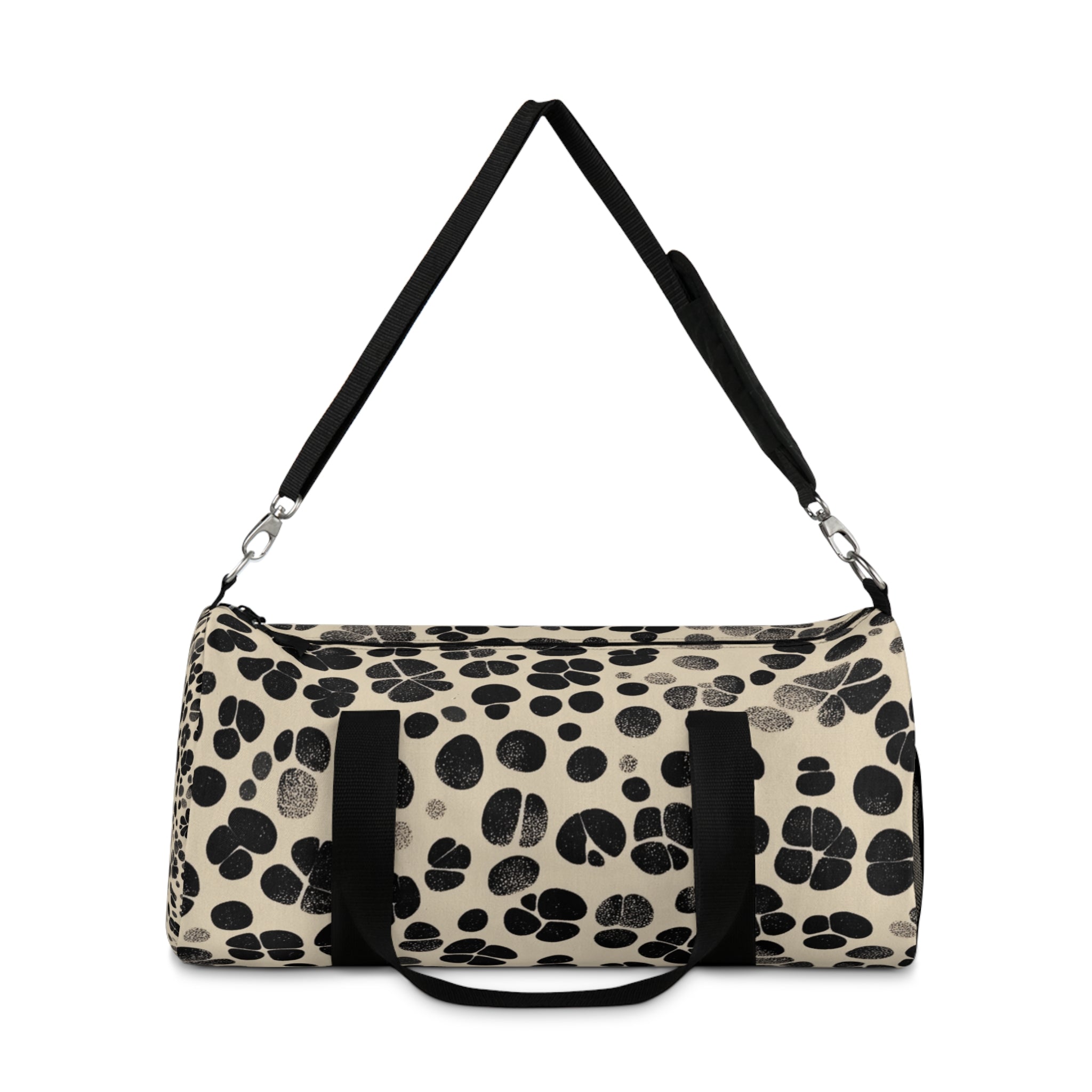 Stylish Paw Print Duffel Bag