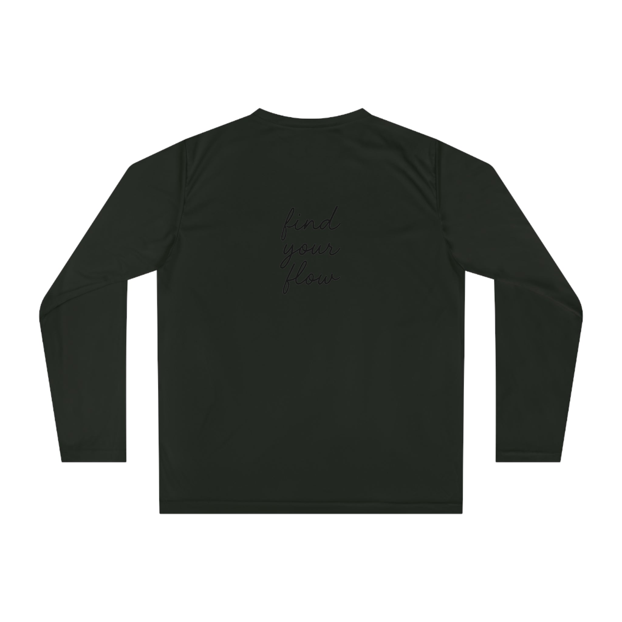 Find Your Flow Unisex Performance Long Sleeve Shirt